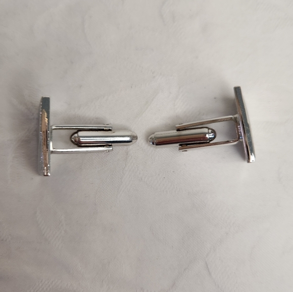 Silver Cufflinks & Tie Pin - Picture 5 of 8
